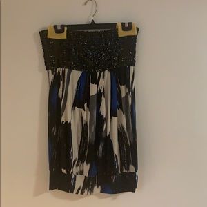 Strapless party dress